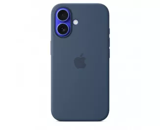 Чехол для Apple iPhone 16  Apple Silicone Case with MagSafe Denim (MYY23)