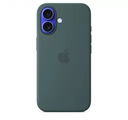 Чехол для Apple iPhone 16  Apple Silicone Case with MagSafe Lake Green (MYY83)