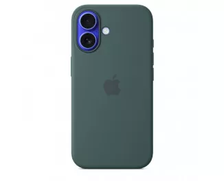Чехол для Apple iPhone 16  Apple Silicone Case with MagSafe Lake Green (MYY83)