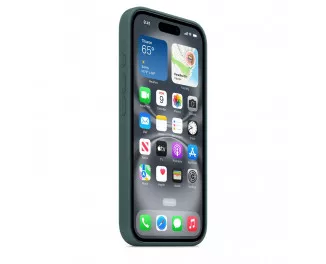 Чехол для Apple iPhone 16  Apple Silicone Case with MagSafe Lake Green (MYY83)