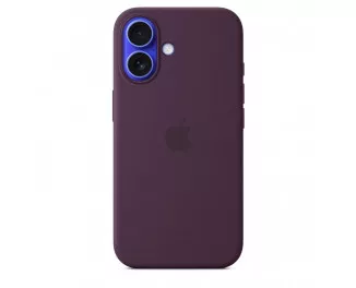 Чехол для Apple iPhone 16  Apple Silicone Case with MagSafe Plum (MYY43)