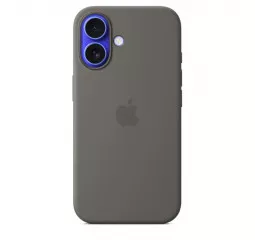Чехол для Apple iPhone 16  Apple Silicone Case with MagSafe Stone Gray (MYY33)