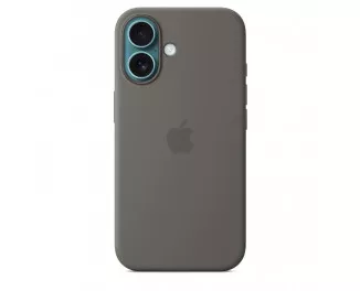Чехол для Apple iPhone 16  Apple Silicone Case with MagSafe Stone Gray (MYY33)