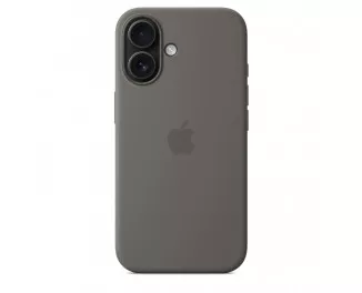 Чехол для Apple iPhone 16  Apple Silicone Case with MagSafe Stone Gray (MYY33)