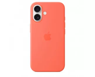 Чехол для Apple iPhone 16  Apple Silicone Case with MagSafe Tangerine (MDGN4)