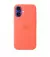 Чехол для Apple iPhone 16  Apple Silicone Case with MagSafe Tangerine (MDGN4)