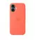 Чехол для Apple iPhone 16  Apple Silicone Case with MagSafe Tangerine (MDGN4)