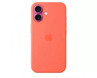Чехол для Apple iPhone 16  Apple Silicone Case with MagSafe Tangerine (MDGN4)