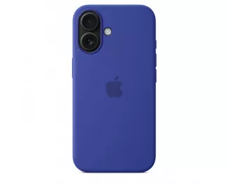 Чехол для Apple iPhone 16  Apple Silicone Case with MagSafe Ultramarine (MYY63)
