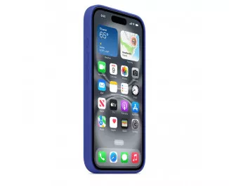 Чехол для Apple iPhone 16  Apple Silicone Case with MagSafe Ultramarine (MYY63)