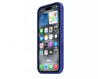 Чехол для Apple iPhone 16  Apple Silicone Case with MagSafe Ultramarine (MYY63)