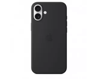Чехол для Apple iPhone 16 Plus  Apple Silicone Case with MagSafe Black (MYY93)