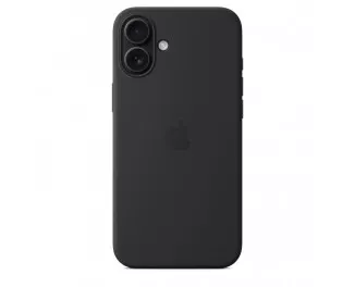 Чехол для Apple iPhone 16 Plus  Apple Silicone Case with MagSafe Black (MYY93)