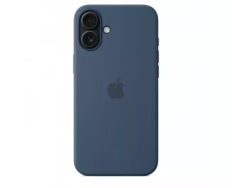 Чохол для Apple iPhone 16 Plus  Apple Silicone Case with MagSafe Denim (MYYA3)