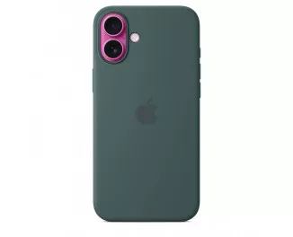 Чехол для Apple iPhone 16 Plus  Apple Silicone Case with MagSafe Lake Green (MYYH3)