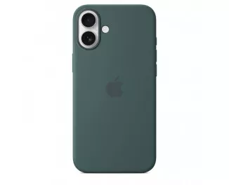 Чехол для Apple iPhone 16 Plus  Apple Silicone Case with MagSafe Lake Green (MYYH3)