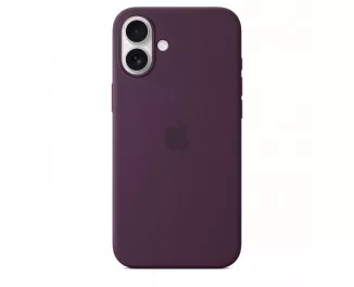 Чехол для Apple iPhone 16 Plus  Apple Silicone Case with MagSafe Plum (MYYD3)