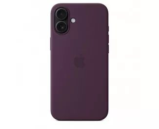 Чехол для Apple iPhone 16 Plus  Apple Silicone Case with MagSafe Plum (MYYD3)