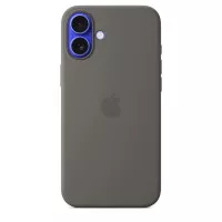 Чохол для Apple iPhone 16 Plus  Apple Silicone Case with MagSafe Stone Gray (MYYC3)
