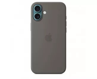 Чохол для Apple iPhone 16 Plus  Apple Silicone Case with MagSafe Stone Gray (MYYC3)