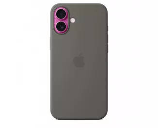 Чохол для Apple iPhone 16 Plus  Apple Silicone Case with MagSafe Stone Gray (MYYC3)