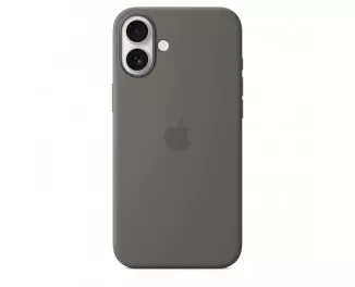 Чохол для Apple iPhone 16 Plus  Apple Silicone Case with MagSafe Stone Gray (MYYC3)