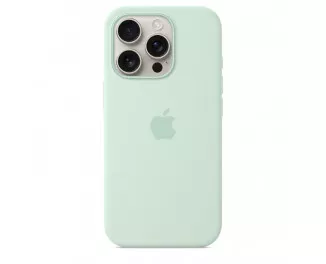 Чехол для Apple iPhone 16 Pro  Apple Silicone Case with MagSafe Aquamarine (MDG04)