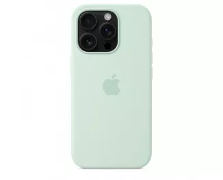 Чехол для Apple iPhone 16 Pro  Apple Silicone Case with MagSafe Aquamarine (MDG04)