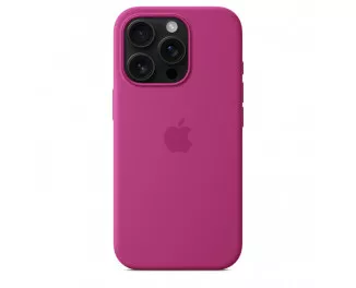 Чохол для Apple iPhone 16 Pro  Apple Silicone Case with MagSafe Fuchsia (MYYN3)