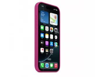 Чохол для Apple iPhone 16 Pro  Apple Silicone Case with MagSafe Fuchsia (MYYN3)