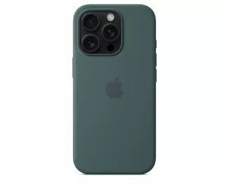 Чохол для Apple iPhone 16 Pro  Apple Silicone Case with MagSafe Lake Green (MYYR3)