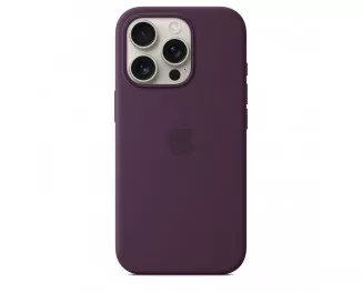 Чехол для Apple iPhone 16 Pro  Apple Silicone Case with MagSafe Plum (MYYM3)