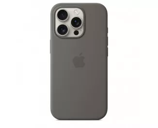 Чехол для Apple iPhone 16 Pro  Apple Silicone Case with MagSafe Stone Gray (MYYL3)