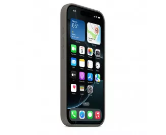 Чехол для Apple iPhone 16 Pro  Apple Silicone Case with MagSafe Stone Gray (MYYL3)