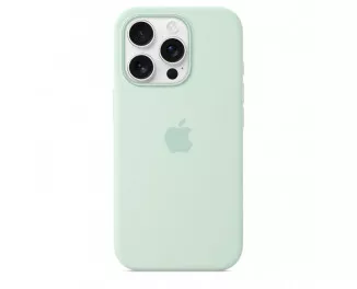 Чехол для Apple iPhone 16 Pro Max  Apple Silicone Case with MagSafe Aquamarine (MDGY4)