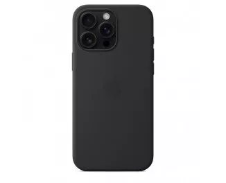 Чехол для Apple iPhone 16 Pro Max  Apple Silicone Case with MagSafe Black (MYYT3)