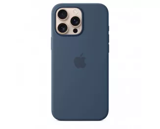 Чехол для Apple iPhone 16 Pro Max  Apple Silicone Case with MagSafe Denim (MYYU3)