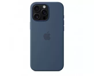 Чехол для Apple iPhone 16 Pro Max  Apple Silicone Case with MagSafe Denim (MYYU3)