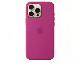 Чехол для Apple iPhone 16 Pro Max  Apple Silicone Case with MagSafe Fuchsia (MYYX3)