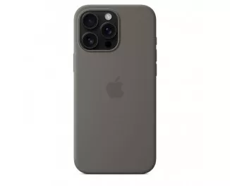 Чохол для Apple iPhone 16 Pro Max  Apple Silicone Case with MagSafe Stone Gray (MYYV3)