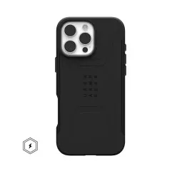 Чохол для Apple iPhone 16 Pro Max UAG Civilian Magsafe Black