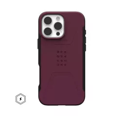 Чохол для Apple iPhone 16 Pro Max UAG Civilian Magsafe Bordeaux