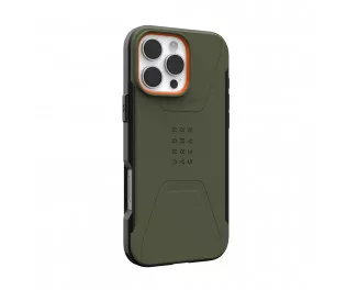 Чохол для Apple iPhone 16 Pro Max UAG Civilian Magsafe Olive Drab