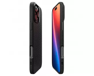 Чохол для Apple iPhone 16 Pro Spigen Liquid Air, Matte Black