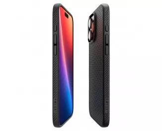 Чохол для Apple iPhone 16 Pro Spigen Liquid Air, Matte Black
