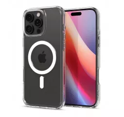 Чехол для Apple iPhone 16 Pro Spigen Ultra Hybrid MagFit, White (ACS08129)