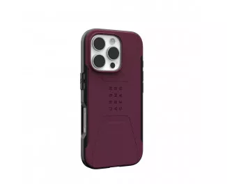 Чохол для Apple iPhone 16 Pro UAG Civilian Magsafe Bordeaux