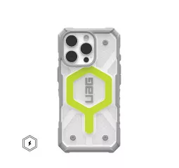 Чехол для Apple iPhone 16 Pro UAG Pathfinder Clear Magsafe Active Neon (114464118181)