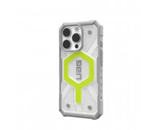 Чехол для Apple iPhone 16 Pro UAG Pathfinder Clear Magsafe Active Neon (114464118181)