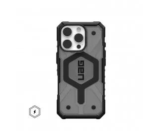 Чехол для Apple iPhone 16 Pro UAG Pathfinder Clear Magsafe Ash (114464113131)